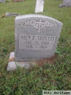 Necy E Triplett