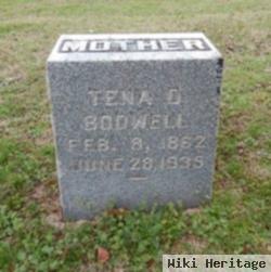 Christine D. "tena" Bodwell