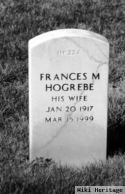 Frances M Hogrebe