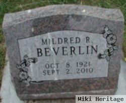 Mildred R Beverlin