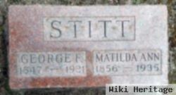 Matilda Ann Shank Stitt