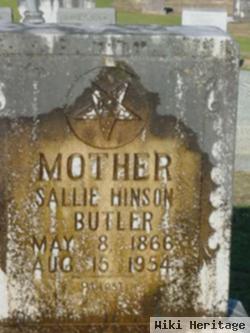 Sallie M Hinson Butler