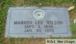 Marion Lee Wilson