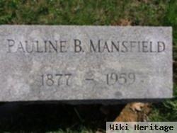 Pauline Blanche Robinson Mansfield