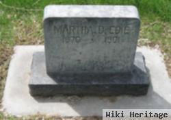 Martha D. Edie