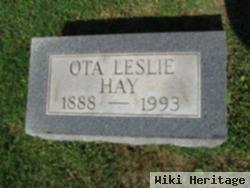 Ota Leslie Hay