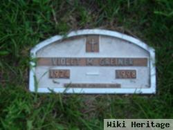 Violet Minnie "vi" Hohertz Greiner