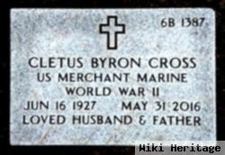 Cletus Byron Cross