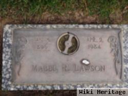Mabel R. Lawson