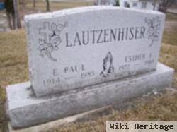 Edward Paul Lautzenhiser