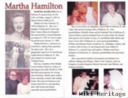 Martha Hampton Hamilton