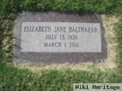 Elizabeth Jane Balthazar