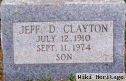 Jefferson Davis "jeff" Clayton