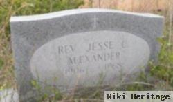 Rev Jessie C Alexander