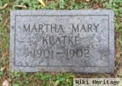 Martha Mary Klatke