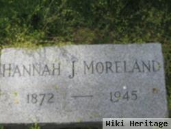 Hannah J Moreland