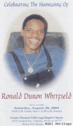 Ronald Duron Whitfield