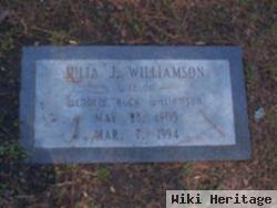 Julia Mae Johnson Williamson