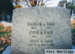 Ransom Alden Sage