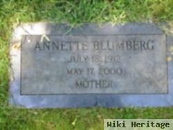 Annette Cohen Blumberg