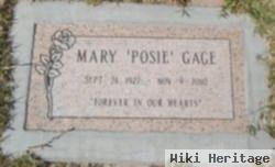 Mary Ella "posie" Rice Gage