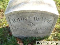 Dr John T Devoe