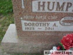 Dorothy Ann "dot" Johnson Humphries