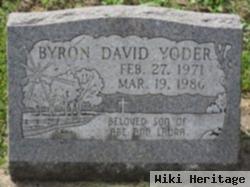 Byron David Yoder