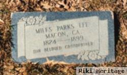 Miles Parks Lee