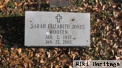 Sarah Elizabeth Jones Wooten