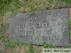 Mae E Armstrong Carr