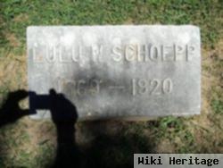 Lulu Weber Schoepp