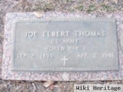 Joe Elbert Thomas