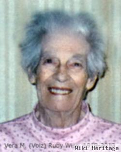 Vera M. Volz Wise