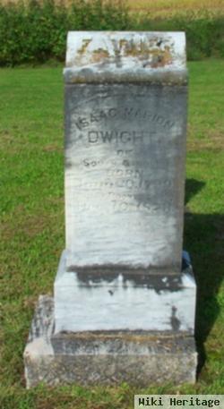 Isaac Marion Dwight, Sr