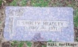 Shirley A Fisk Headley