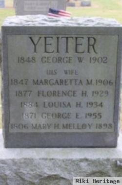 George W Yeiter