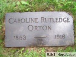 Mary Caroline Rutledge Orton