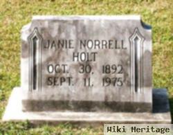 Janie Norrell Holt