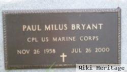 Paul Milus Bryant