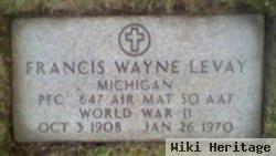 Francis Wayne "frank" Levay