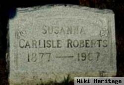 Susanna Carlisle Roberts