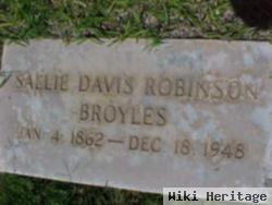 Sallie Davis Robinson Broyles