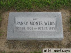 Pansy Monts Webb