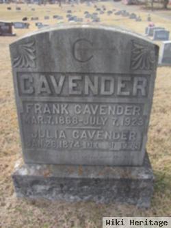 Julia Tucker Cavender