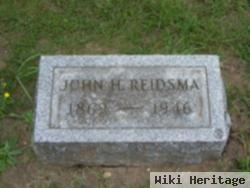 John H Reidsma