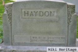 William B Haydon, Jr