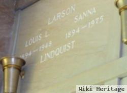 Sanna Larson "susie" Lindquist