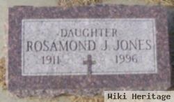 Rosamond J Jones