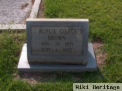 Rufus Cisro Brown